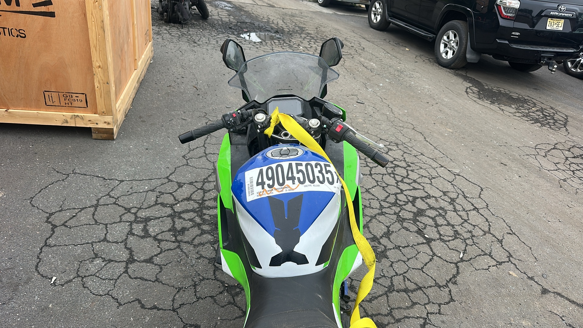 2024 KAWASAKI EX500 A	 - ავტომობილი ამერიკიდან